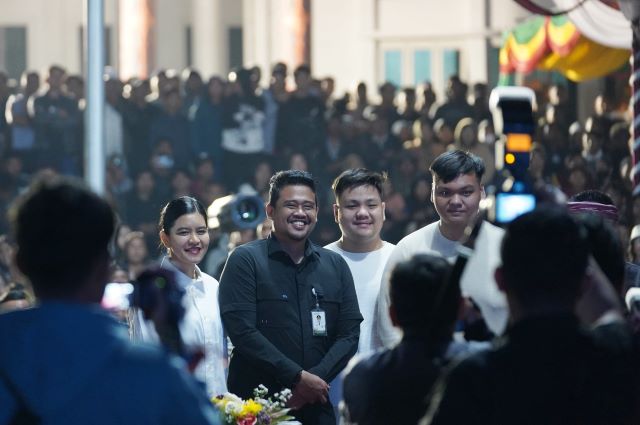 Gubernur Sumut, Bobby Nasution, hadiri Ultah Humbahas