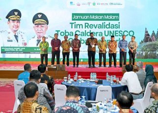 Gubernur Sumut, Bobby Nasution, jamu makan malam Assesor UNESCO