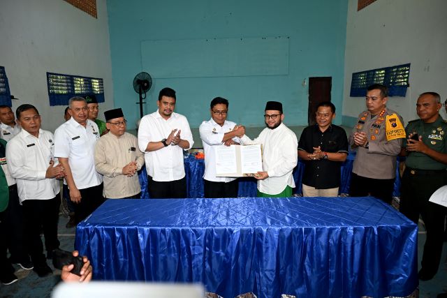 Gubernur Sumut, Bobby Nasution, mediasi konflik Alwashliyah-Deliserdang
