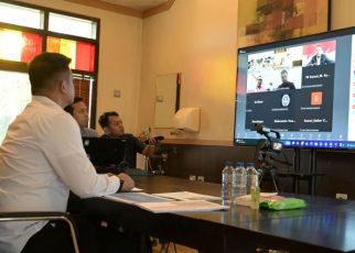 Gubernur Sumut, Bobby Nasution, zoom meeting dengan PSSI terkait Sumut tuan rumah Piala Kemerdekaan 2025