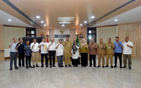 Gubsu, Bobby Nasution, terima audiensi panitia pencak silat