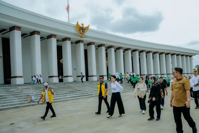 Ketua Dekranasda Sumut, Kahiyang Ayu, kunjungi IKN