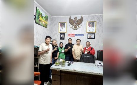 Kodrat audiensi ke KONI Medan