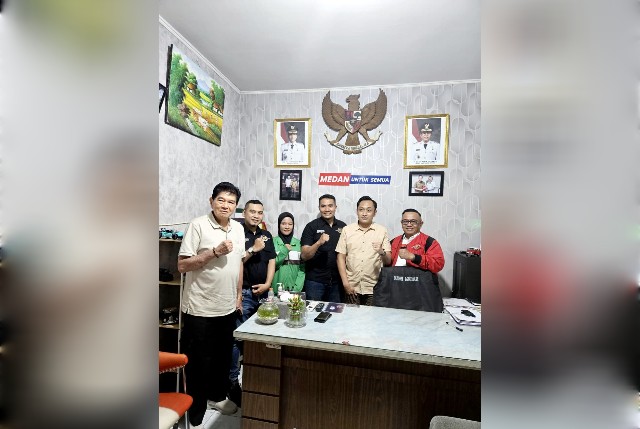 Kodrat audiensi ke KONI Medan