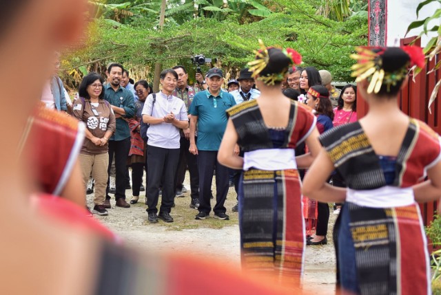 Kunjungan perwakilan Unesco ke Kaldera Toba