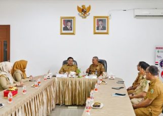Sekdaprov Sumut, Togap Simangunsong, berkunjung ke kantor Inspektorat