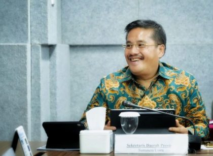 Sekdaprov Sumut, Togap Simangunsong, ikuti rapat pembentukan KEK di Danau Toba