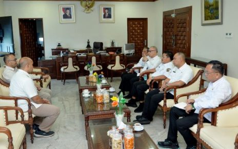 Sekdaprov Sumut, Togap Simangunsong, terima audiensi Dirjen Kementerian PKP