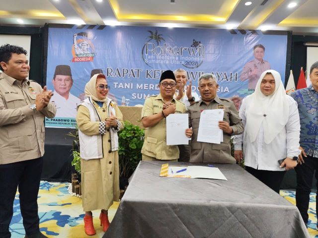 Tani Merdeka Indonesia tekan MoU dengan Partai Gerindra
