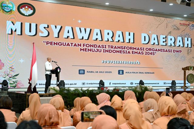 Wakil Gubernur Sumut, Surya, buka Musda DPW V tahun 2025