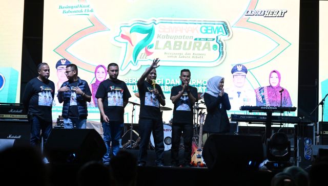 Wakil Gubernur Sumut, Surya, pada HUT Kabupaten Labura ke 17