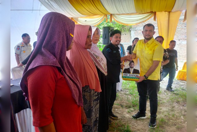 Wakil Ketua DPRD Medan, Hadi Suhendra, gelar Reses III di Belawan 1