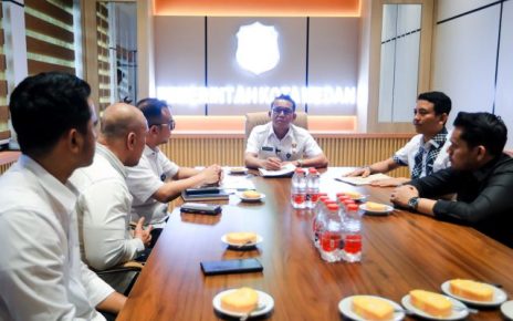 Wakil Wali Kota Medan, Zakiyuddin Harahap, terima audiensi Koperasi Berkah Alam Sejahtera Berasa