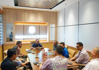 Wakil Wali Kota Medan, Zakiyuddin Harahap, terima kunjungan komunitas Basket Ceria