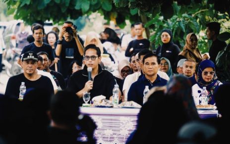Wali Kota Medan, Rico Tri Putra Bayu Waas, sapa warga di Medan Amplas