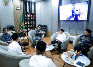 Wali Kota Medan, Rico Tri Putra Bayu Waas, terima kunjungan MES