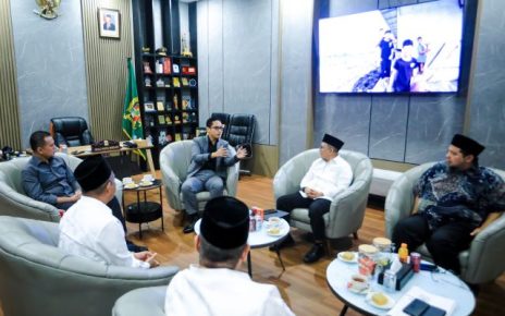 Wali Kota Medan, Rico Tri Putra Bayu Waas, terima kunjungan MES