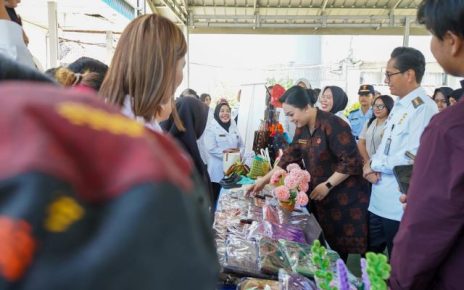 Walli Kota Medan, Rico Tri Putra Bayu Waas, dan istri kunjungan Lapas perempuan