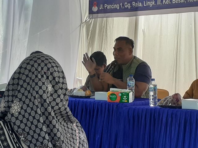 Anggota DPRD Medan Fraksi NasDem, Saipul Bahri, gelar Sosper VIII TA 2025 di Medan Labuhan 4