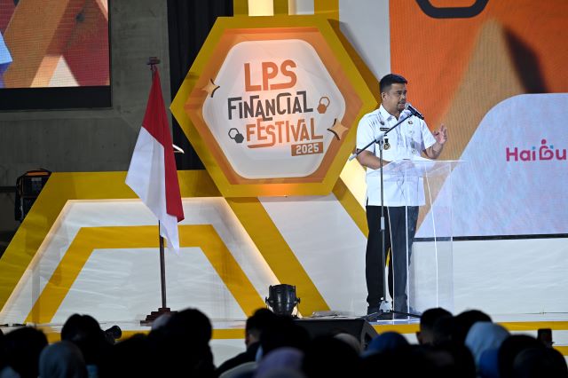 Gubernur Sumut, Bobby Nasution, buka festival financial