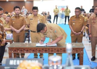Gubernur Sumut, Bobby Nasution, tandatangani percepatan penanganan TBC