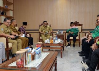 Gubernur Sumut, Bobby Nasution, terima audiensi Ketua Al Washliyah Pusat