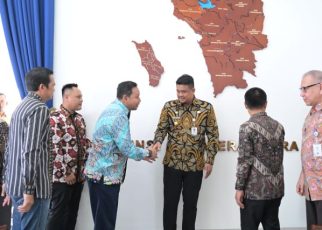 Gubernur Sumut, Bobby Nasution, terima kunjungan GM PT PLN Sumut 1