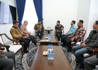 Gubernur Sumut, Bobby Nasution, terima kunjungan GM PT PLN Sumut