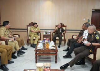 Gubernur Sumut, Bobby Nasution, terima kunjungan silaturahmi Kajati Sumut, Harli Siregar