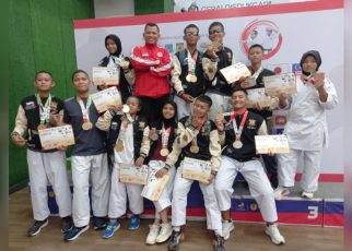 Karateka Gabdika Sumut raih medali pada kejuaraan di Banten