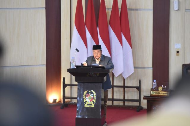 Ketua Fraksi PKS DPRD Medan, Syaiful Ramadhan, sampaikan pendapat akhir tentang RPJMD 2025-2029