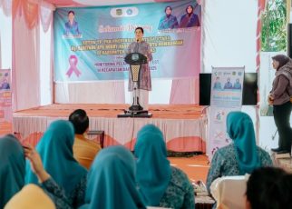 Ketua TP PKK Sumut, Kahiyang Ayu, berkunjung ke Padanglawas