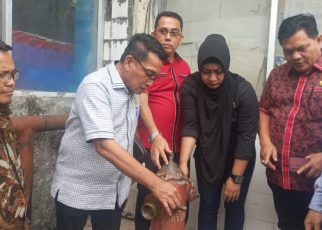 Pansus Ranperda PKP melakukan kunjungan ke Pusat Pasar Medan