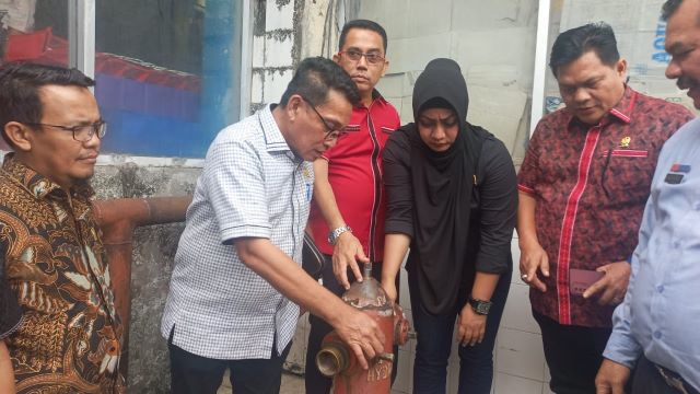 Pansus Ranperda PKP melakukan kunjungan ke Pusat Pasar Medan