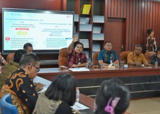 Sekdaprov Sumut, Togap Simangunsong, berkunjungn ke Dinas Pendidikan