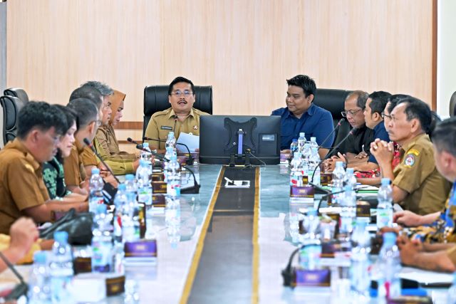 Sekdaprov Sumut, Togap Simangunsong, pimpin Rakor Penentuan Penerima JKK dan JKM