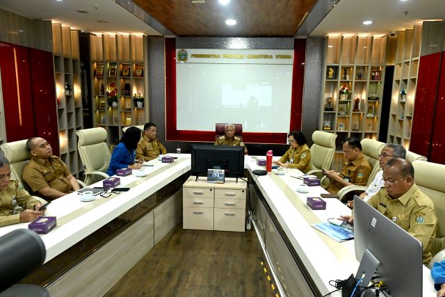 Wakil Gubernur Sumut, Surya, ikuti Rakor Pengendalian Inflasi 2025 bersama Mendagri