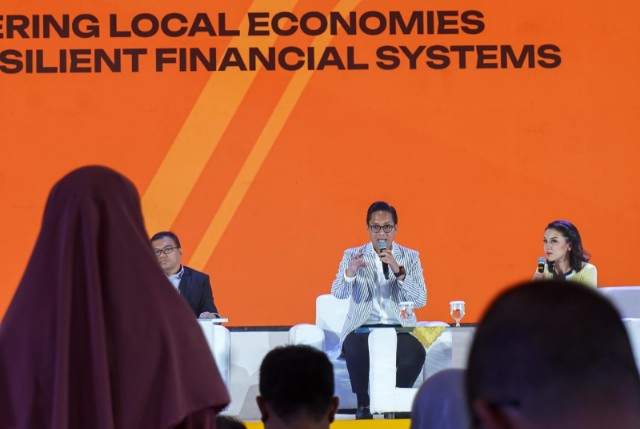 Wali Kota Medan, Rico Tri Putra Bayu Waas, jadi keynote speaker pada Financial Festival 2025 di Medan