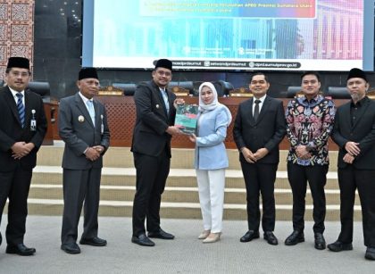 Gubenur Sumut, Bobby Nasution, sampaikan nota pengantar P-APBD 2025