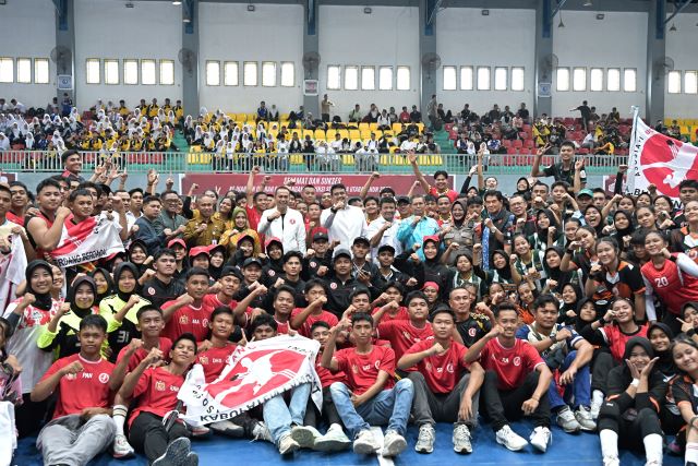 Gubernur Sumut, Bobby Nasution, buka Kejurda Bola Tangan