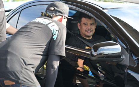 Gubernur Sumut, Bobby Nasution, pada Batle Dragbike
