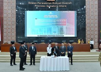 Gubernur Sumut, Bobby Nasution, teken KUA-PPAS P-APBD 2025