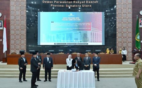 Gubernur Sumut, Bobby Nasution, teken KUA-PPAS P-APBD 2025