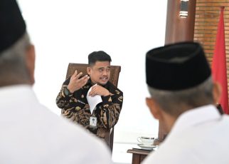 Gubernur Sumut, Bobby Nasution, terima audiensi Baznas
