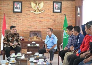 Gubernur Sumut, Bobby Nasution, terima audiensi Serikat Buruh