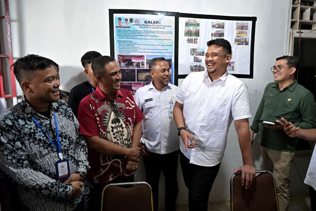 Gubernur Sumut, Bobby Nasution tinjau Koperasi Merah Putih di Labura