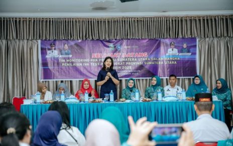 Ketua TP PKK Sumut, Kahiyang Ayu, kunjungi PKK Medan Maimun