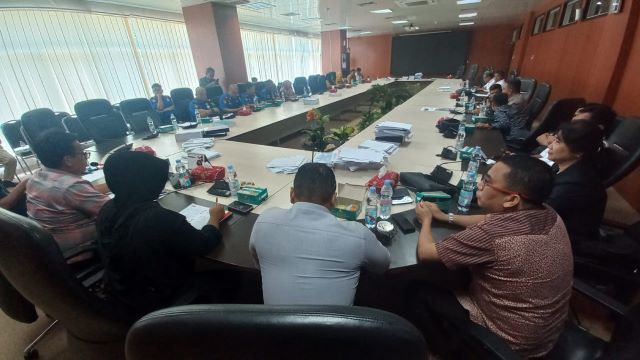 Rapat Pansus Ranperda PK DPRD Kota Medan
