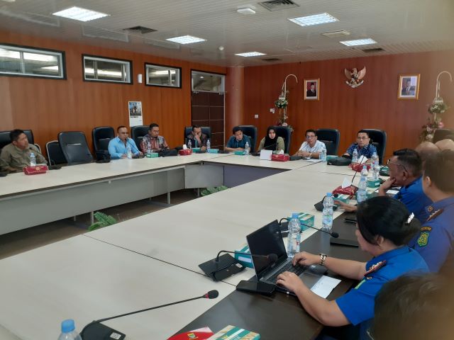 Rapat pembahasan Ranperda Pencegahan Kebakaran oleh Pansus DPRD Medan