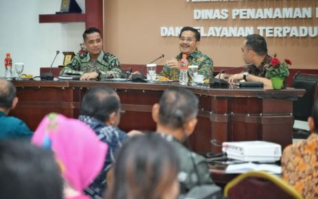 Sekdaprov Sumut, Togap Simangunsong, kunjungi Dinas PMPTSP